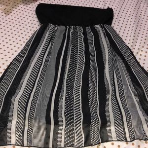 Nice loose short print dress